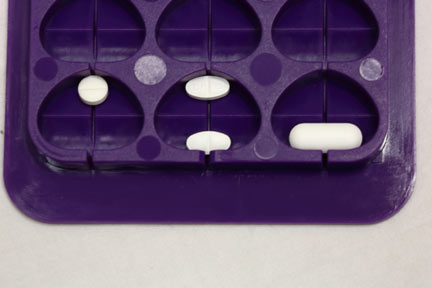 Sample Pill Placement